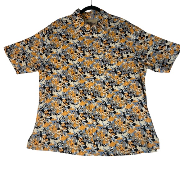 Men’s Vintage Silk Circa‎ 1969 Shirt Size L *Q0344 - Picture 1 of 7